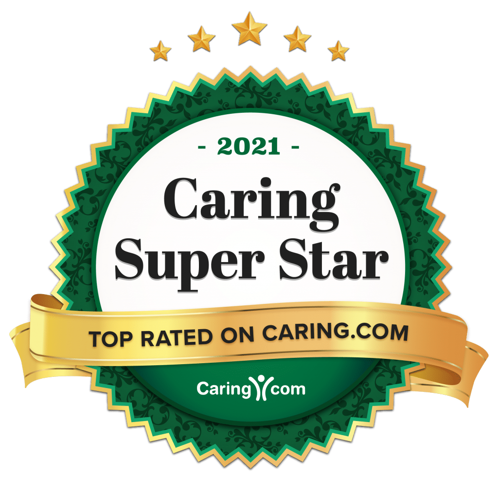 Caring Super Star Top Rated on Caring.com 2021