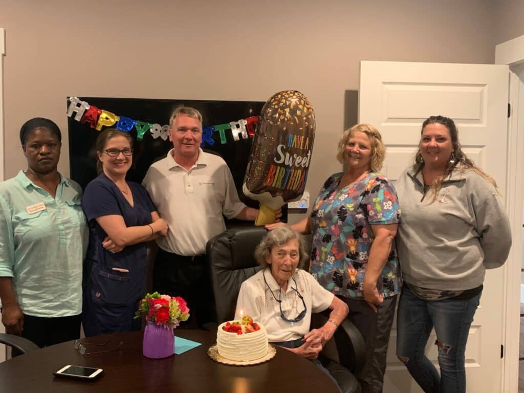 Happy 99th Birthday Mrs. Bell!