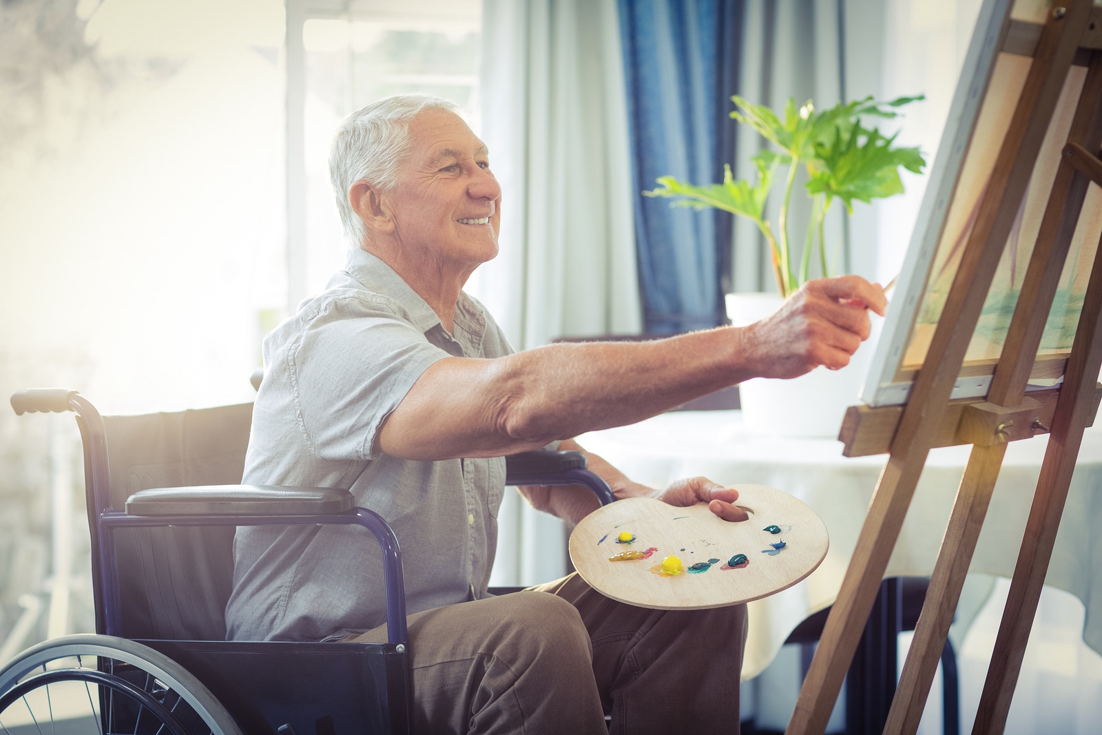 Home Care Services in Oakwood GA: Art Therapy and Elderly Adults