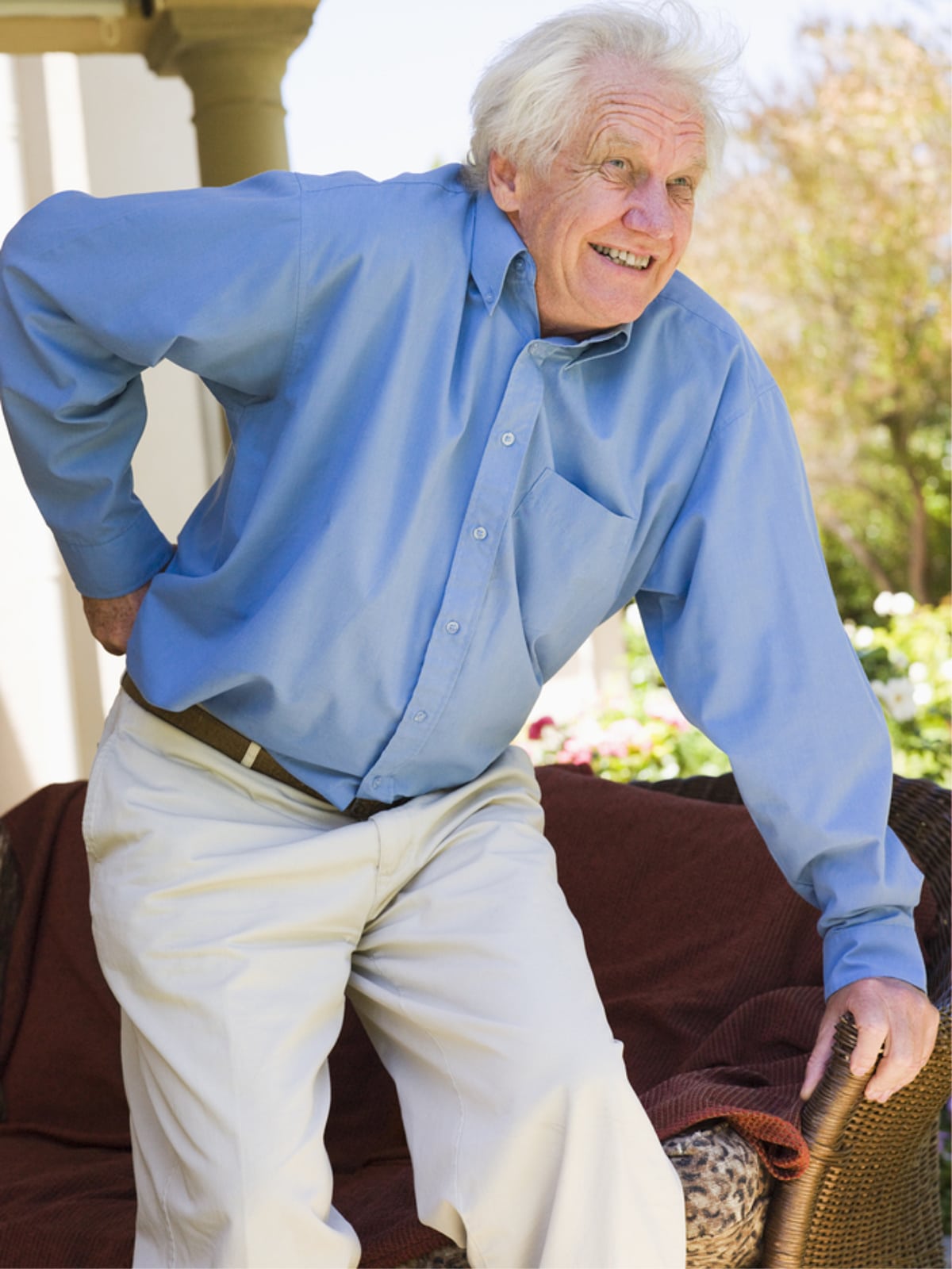 Senior Care in Oakwood GA: Back Pain